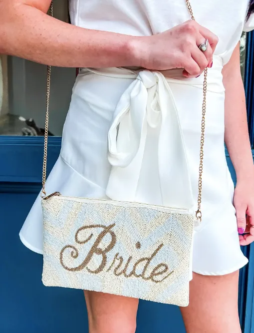 06430 Bride Beaded Crossbody