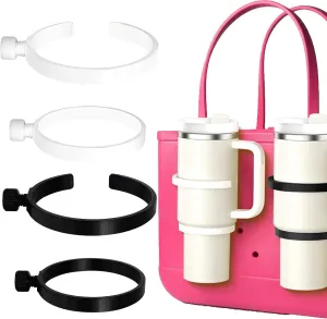 4 Pack Cup Holder for Bogg Bag, Accessories for Stanley 16-40oz, Suitable for Bogg Bag and Simple Southern Beach Totes