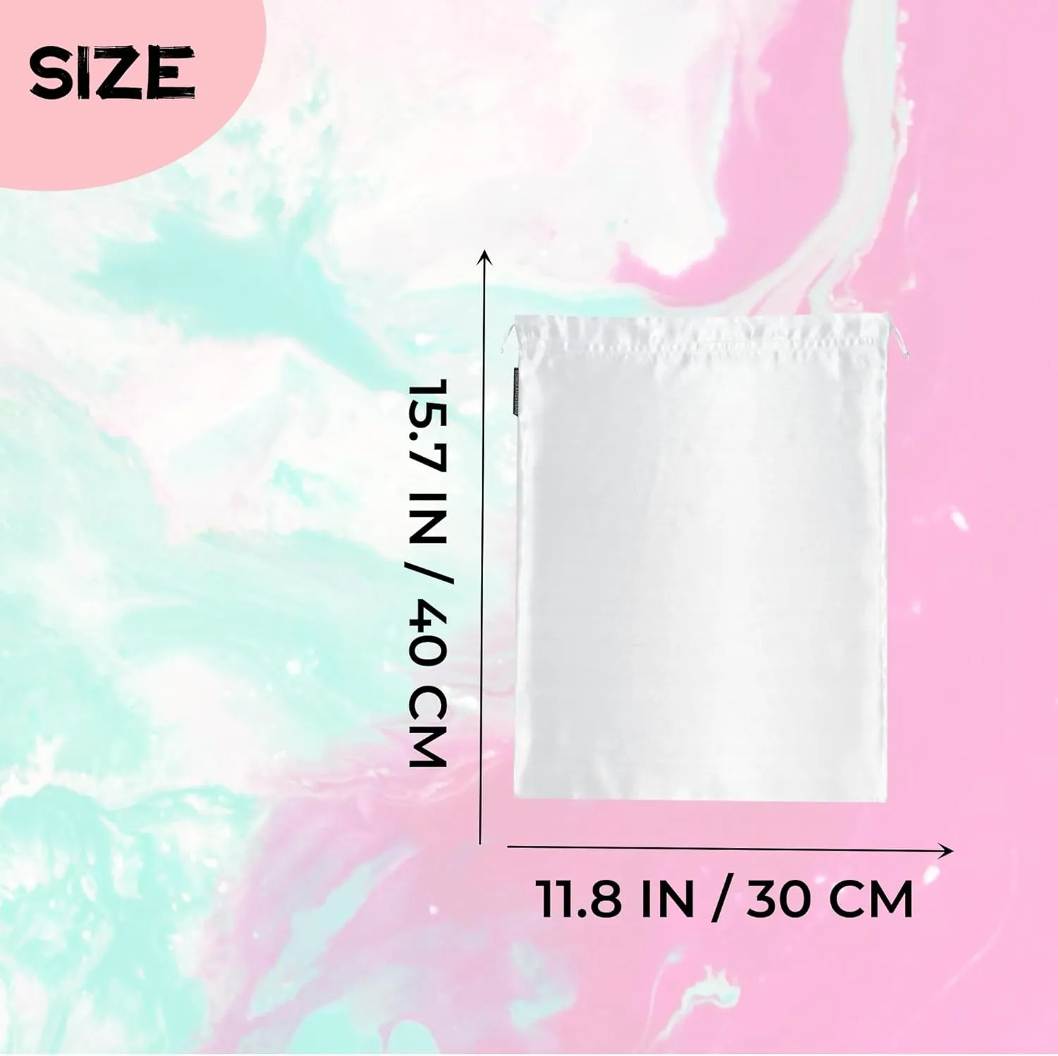 6 Pack Toy Storage Bag Adult Silk Drawstring Storage Bags Toys Organizer Multi Purpose Bags for Woman Man Couples, Game Toy, Travel, Camping, Cosmetic