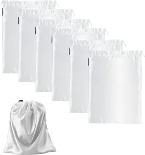 6 Pack Toy Storage Bag Adult Silk Drawstring Storage Bags Toys Organizer Multi Purpose Bags for Woman Man Couples, Game Toy, Travel, Camping, Cosmetic