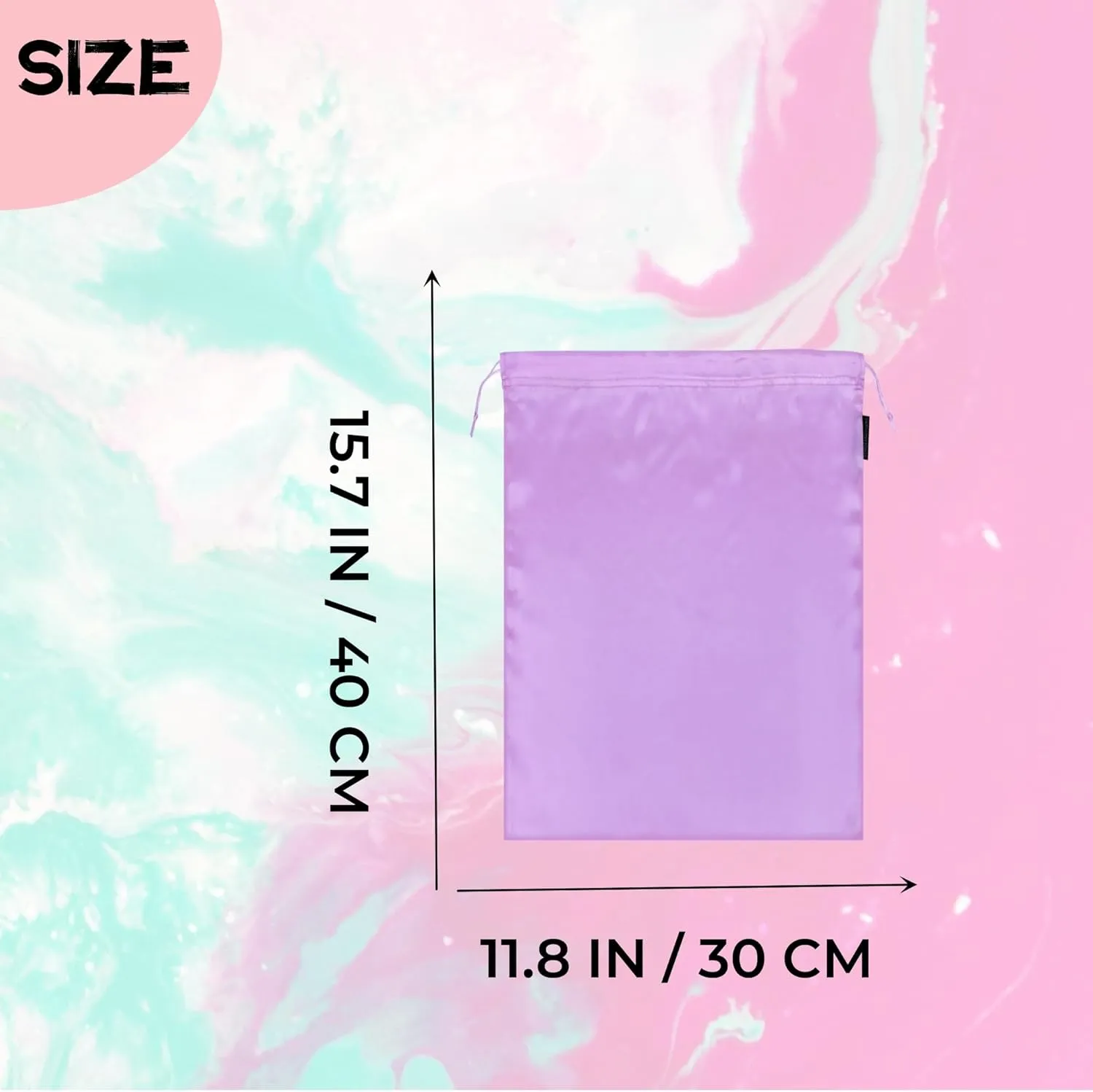 6 Pack Toy Storage Bag Adult Silk Drawstring Storage Bags Toys Organizer Multi Purpose Bags for Woman Man Couples, Game Toy, Travel, Camping, Cosmetic