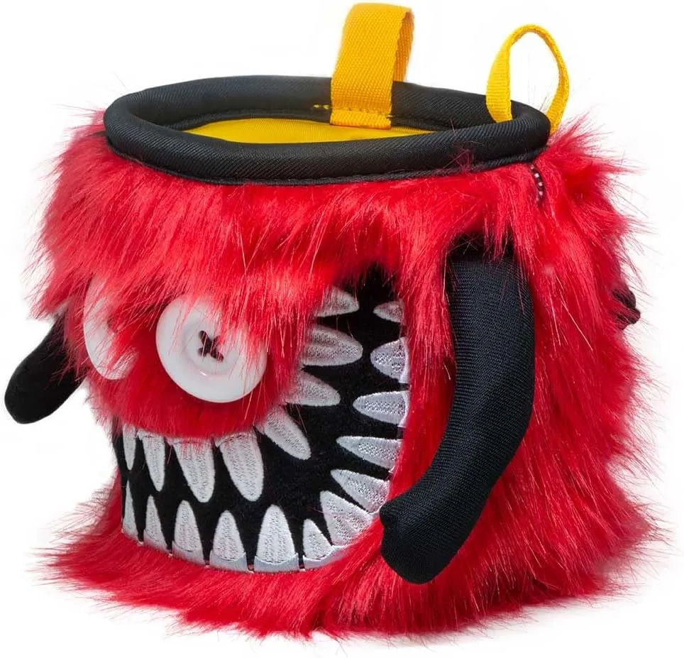 8BPLUS Chalk Bag for Climbing, Bouldering, Belt and Giftbox Included - Wide Opening - Brush Holders, for Left & Right Handers