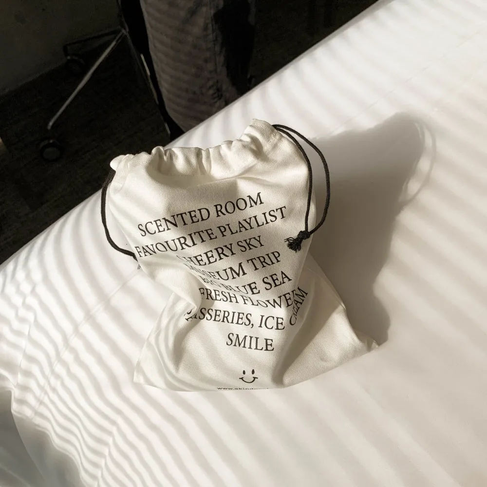 A KIND OOOF - Full of Happiness Drawstring Pouch