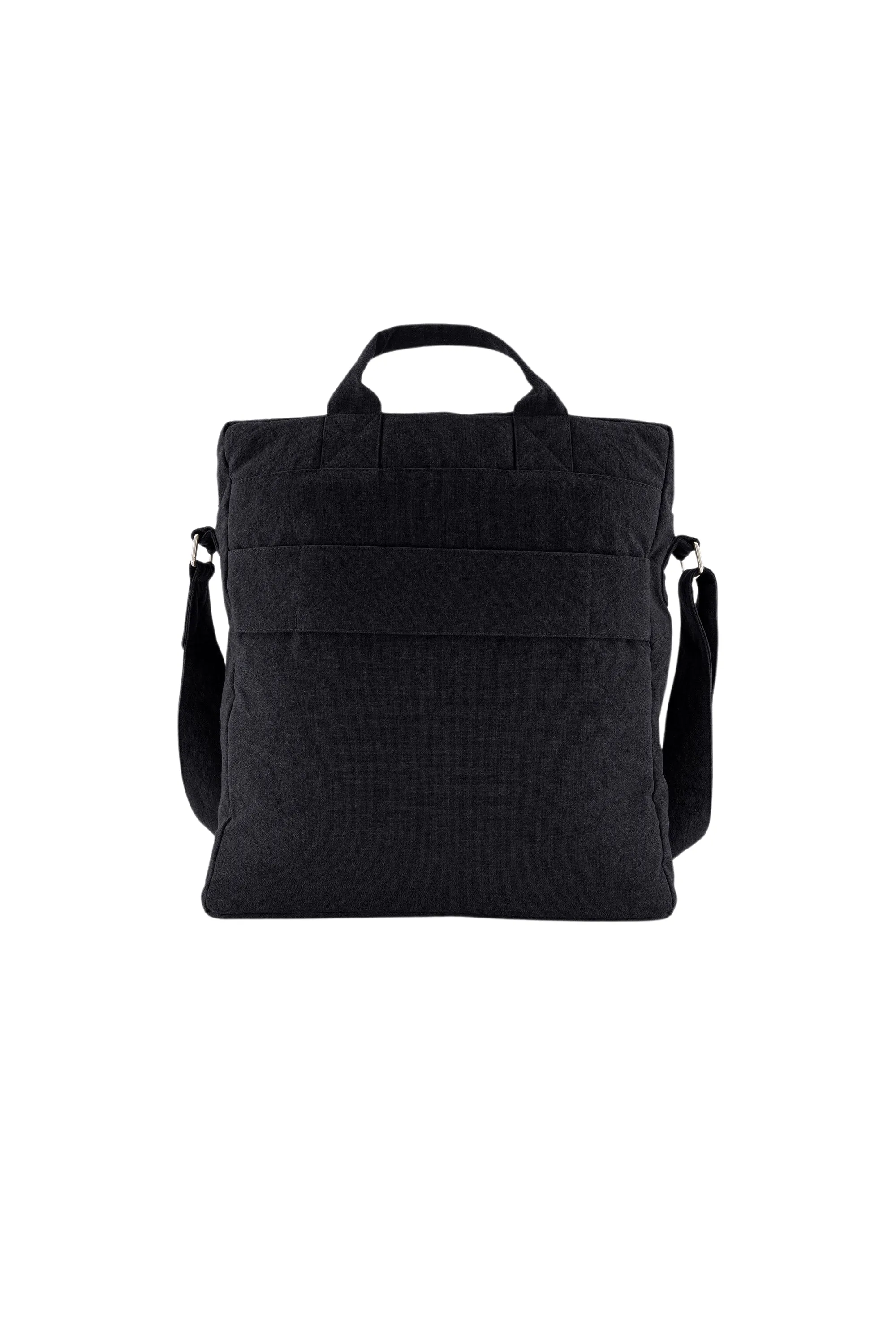 Achille the new city bag - Recycled cotton Black