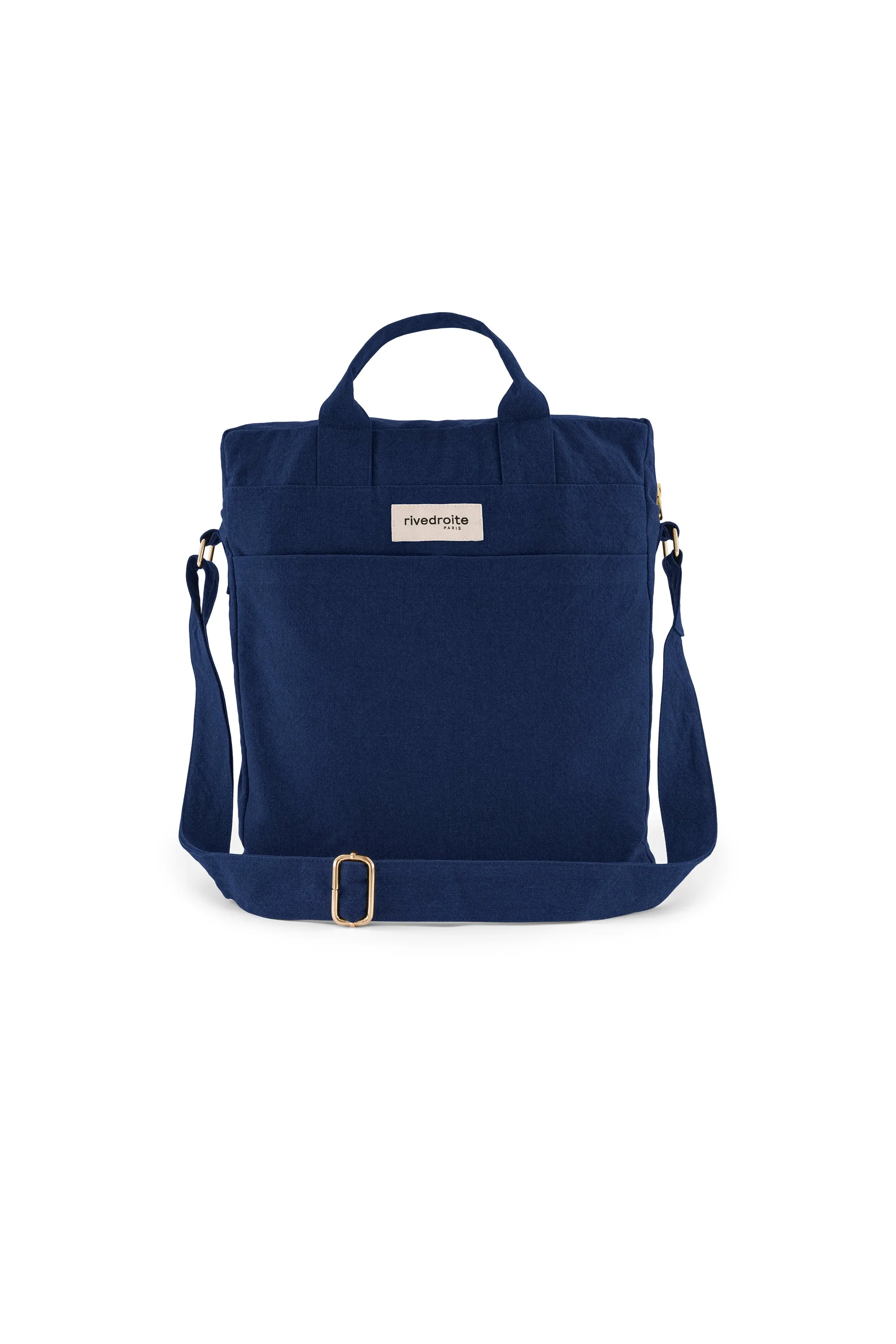 Achille the new city bag - Recycled cotton Midnight Blue