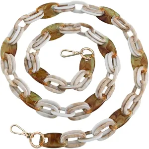 Acrylic Resin Chain Strap for Purse,Replacement Bag Chain Strap,Handbag DIY Accessories