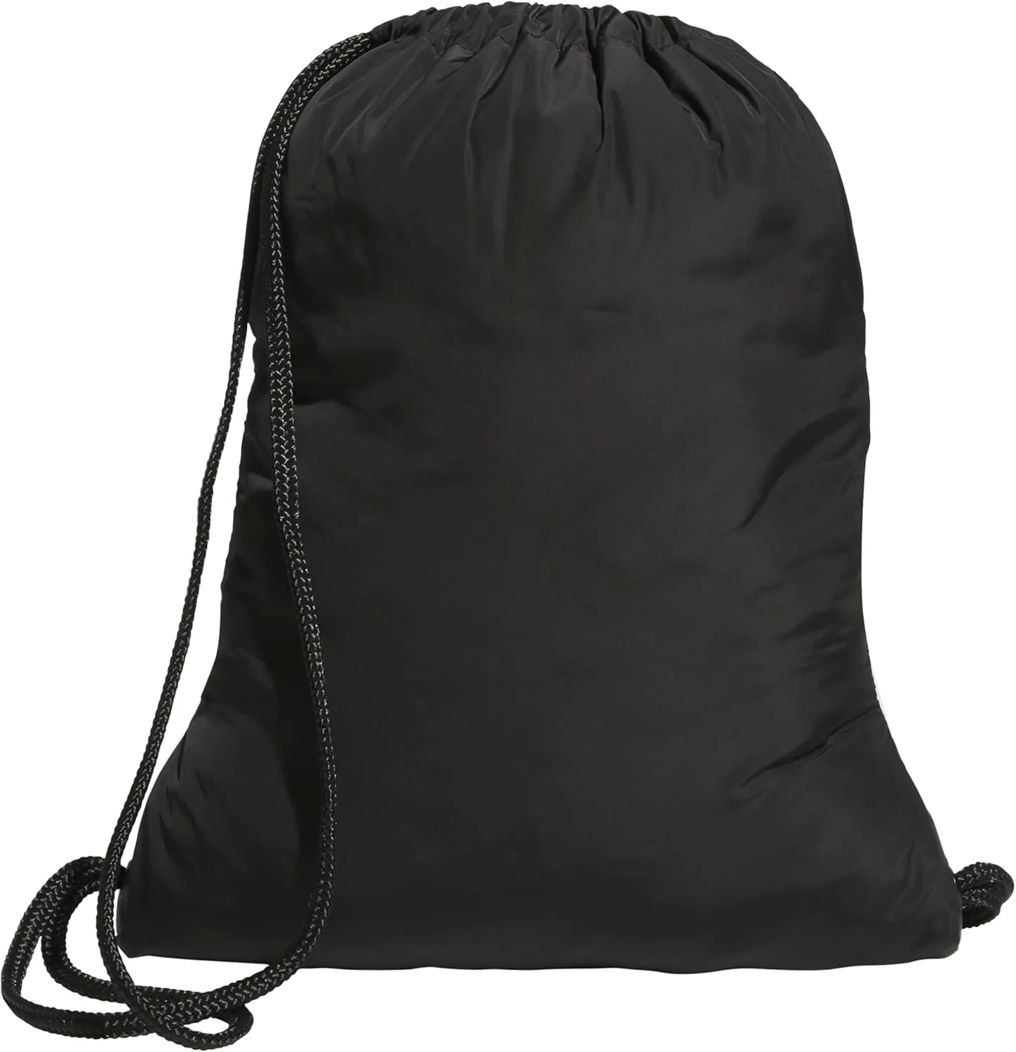 adidas Alliance Sackpack, Drawstring, Lightweight Small Gym Bag for Women, Soccer Backpack, Black/Black, One Size