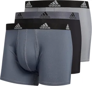 adidas Men's Stretch Cotton Boxer Brief Underwear (3-Pack) -2020