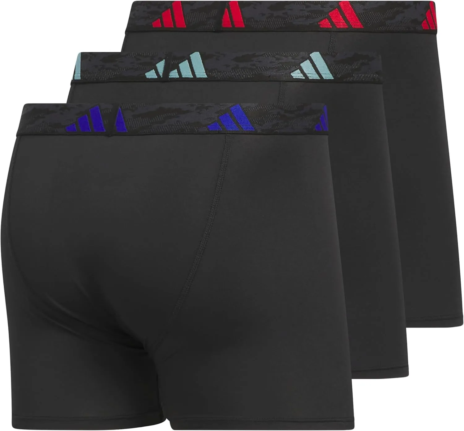 adidas Men's Stretch Cotton Boxer Brief Underwear (3-Pack) -2020