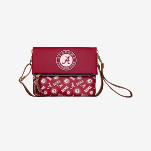 Alabama Crimson Tide Printed Collection Foldover Tote Bag