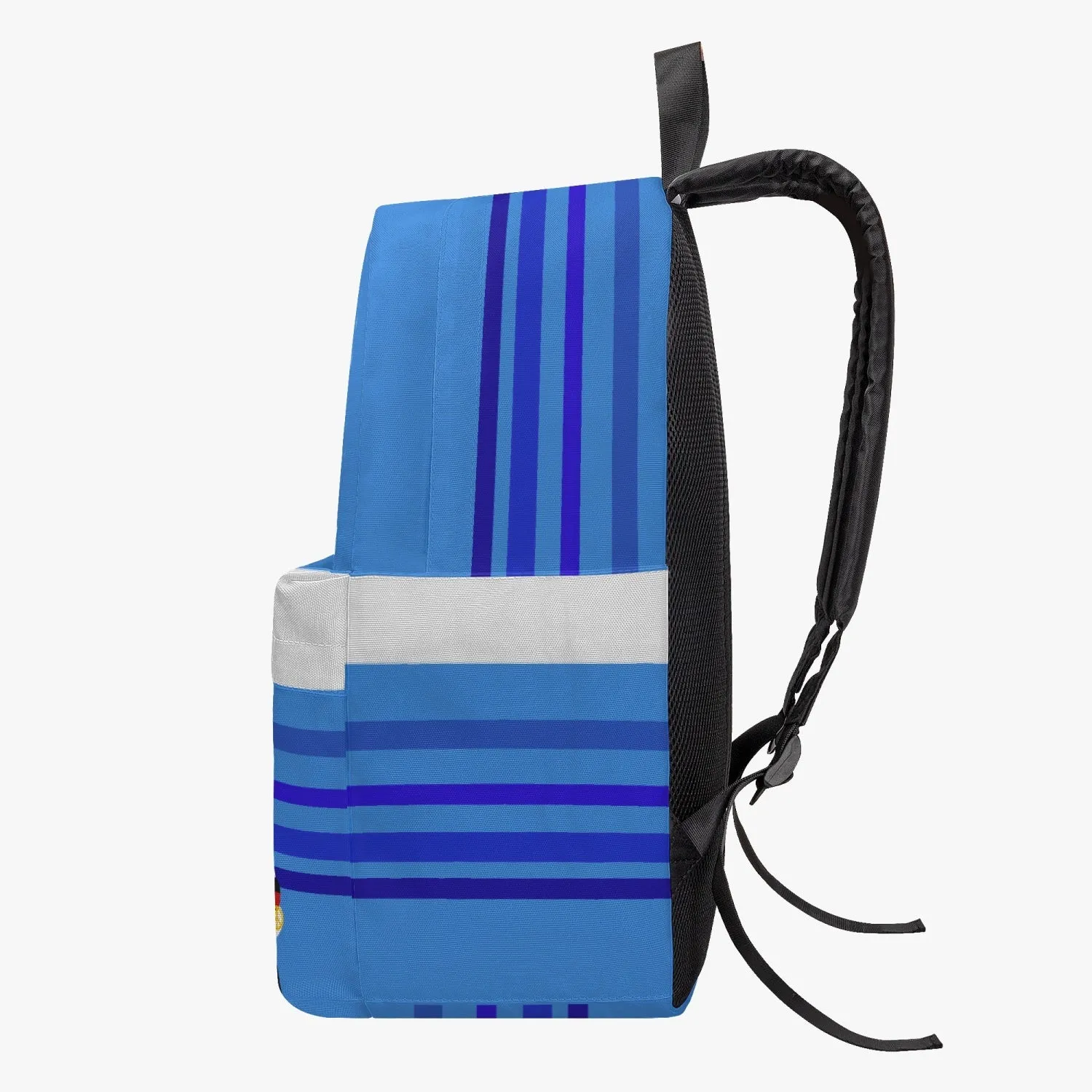 All-over-print Canvas Backpack GLOBAL FREEDOM UNITED COUPLE EDITION GERMANY V1 DEEP BLUE