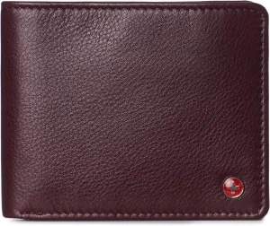Alpine Swiss Mens Nolan Bifold Commuter Wallet Cowhide Leather RFID Safe Comes in a Gift Box