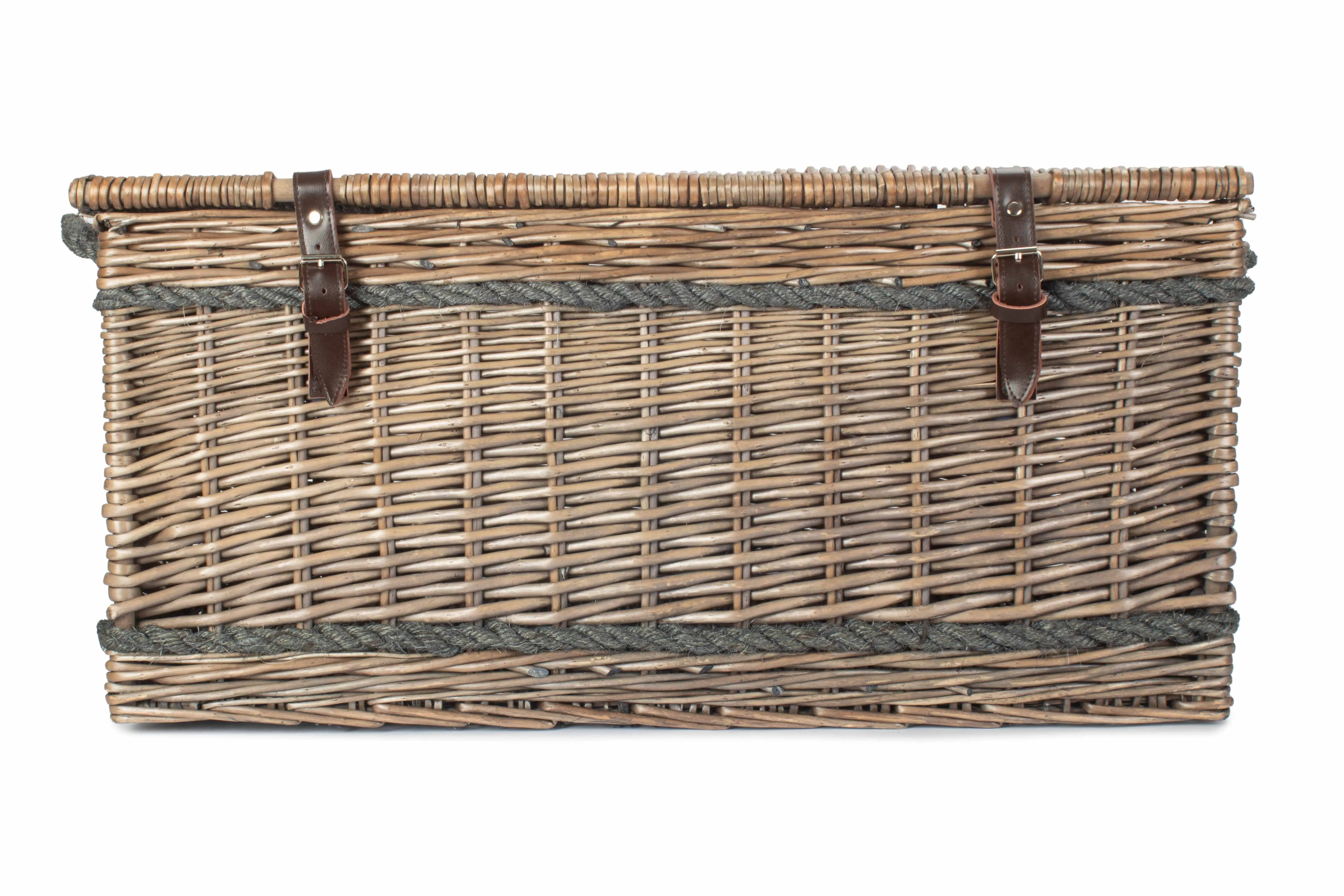 Antique Wash Rope Handled Trunk