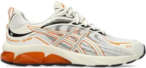 Asics Unisex Gel-Quantum 180 VIII Sportstyle Shoes, 14, Cream/Shocking Orange