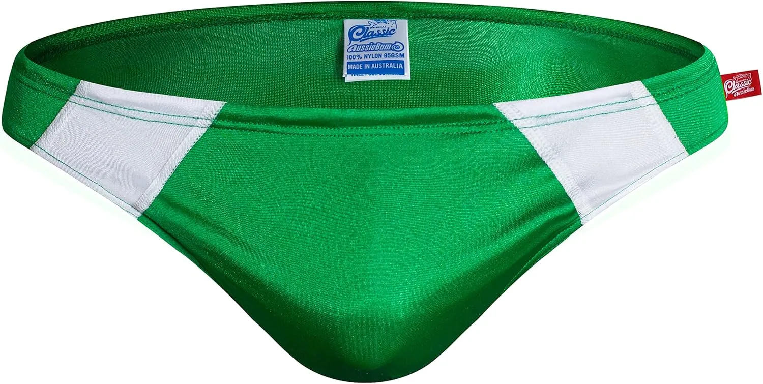 aussieBum Competition Crew Margaret River Green Brief