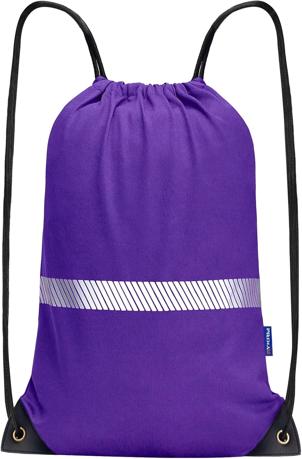 AYKRM Purple Drawstring Backpack Bag work Sackpack