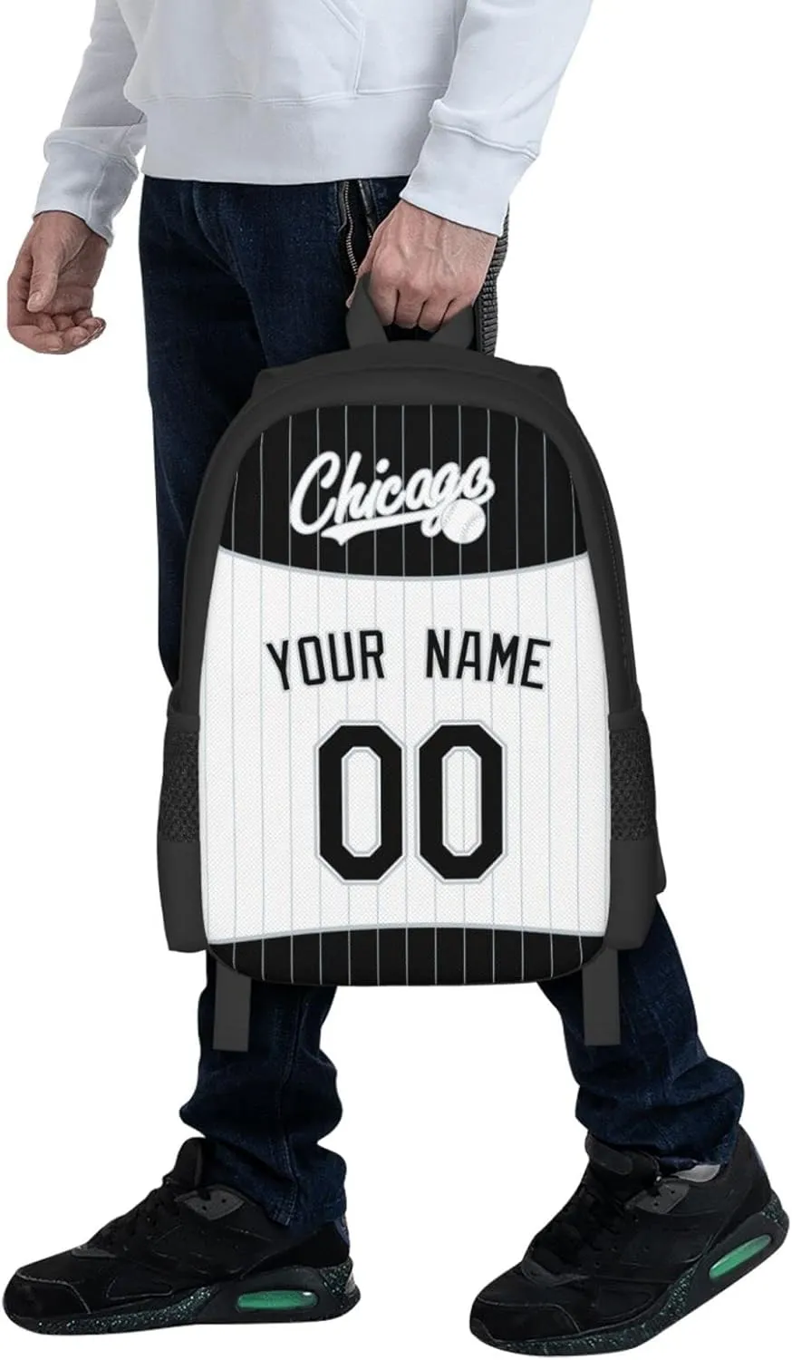 Backpack Chicago Personalized Bags for Men Women Gifts