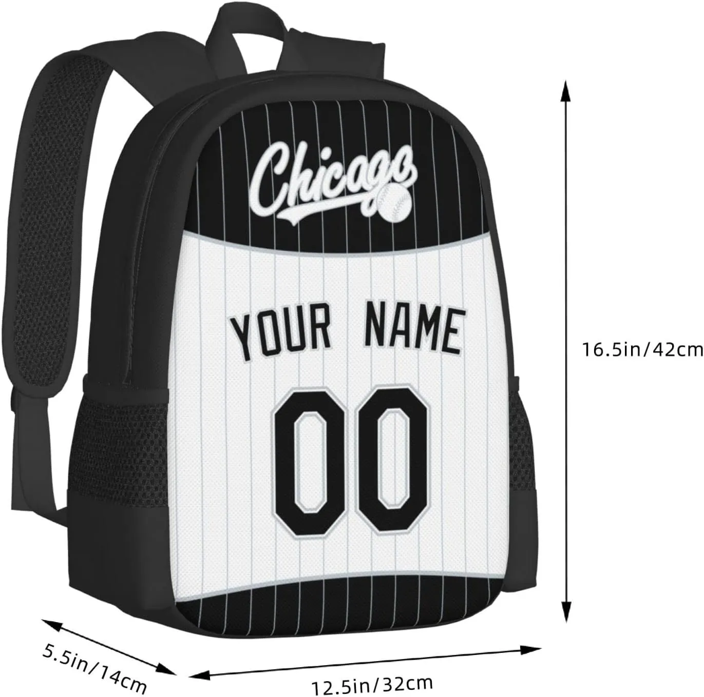 Backpack Chicago Personalized Bags for Men Women Gifts