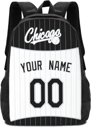 Backpack Chicago Personalized Bags for Men Women Gifts