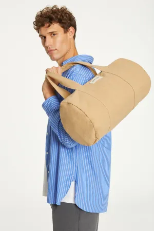 Ballu the small duffel bag - Recycled cotton Beige