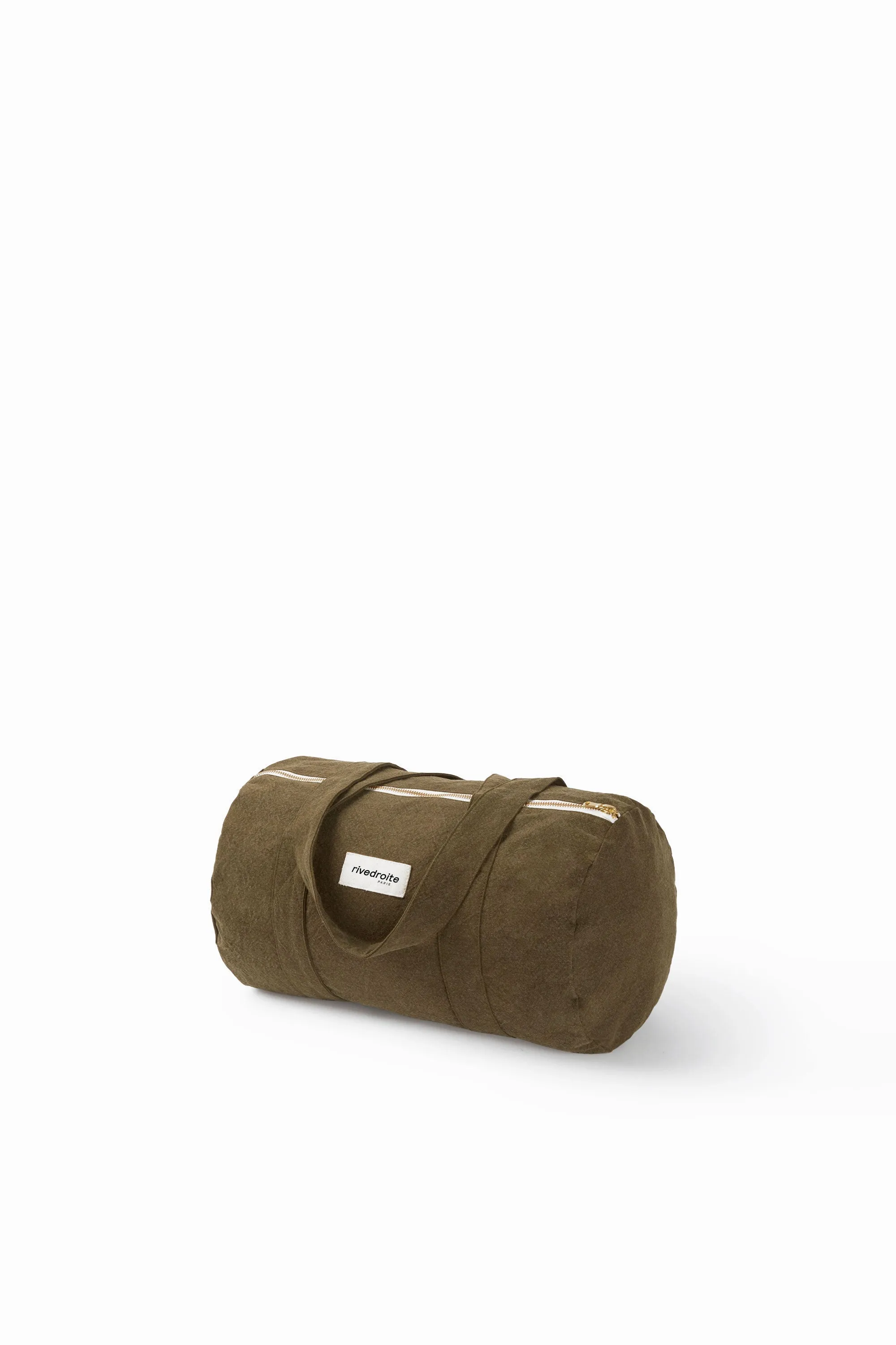 Ballu the small duffel bag - Recycled cotton Military Green