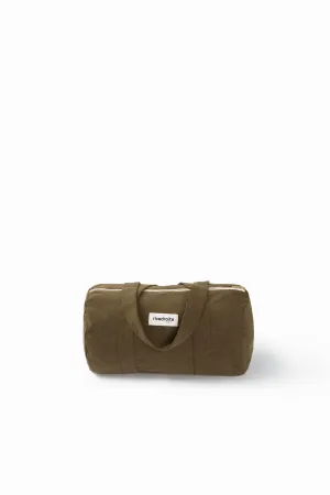 Ballu the small duffel bag - Recycled cotton Military Green