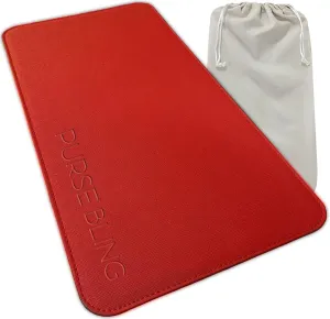 Base Shaper for Neverfull GM, Bag Shaper for LV Never full Bags and other LV Totes, Vegan Leather (Red, GM)