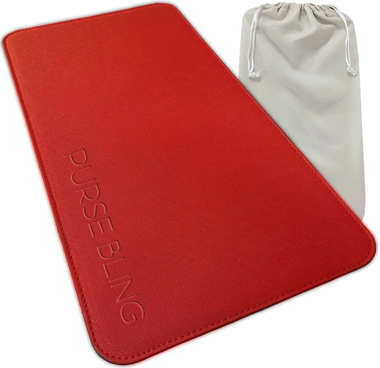 Base Shaper for Neverfull GM, Bag Shaper for LV Never full Bags and other LV Totes, Vegan Leather (Red, GM)