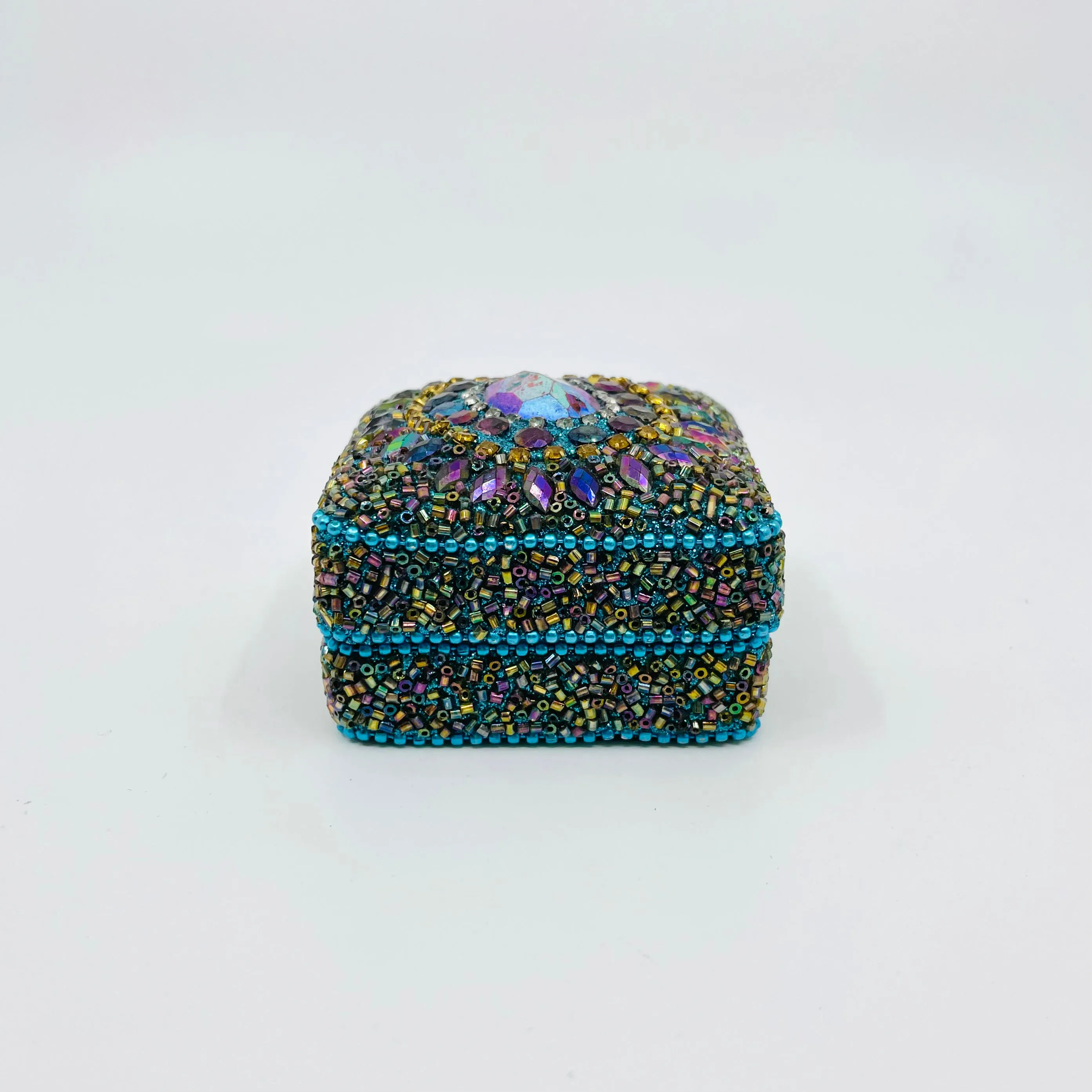 Beaded Trinket Box