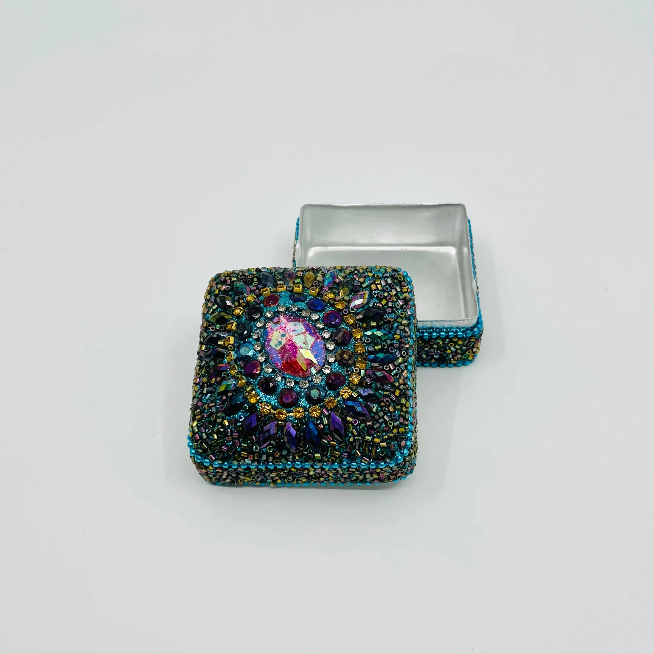 Beaded Trinket Box