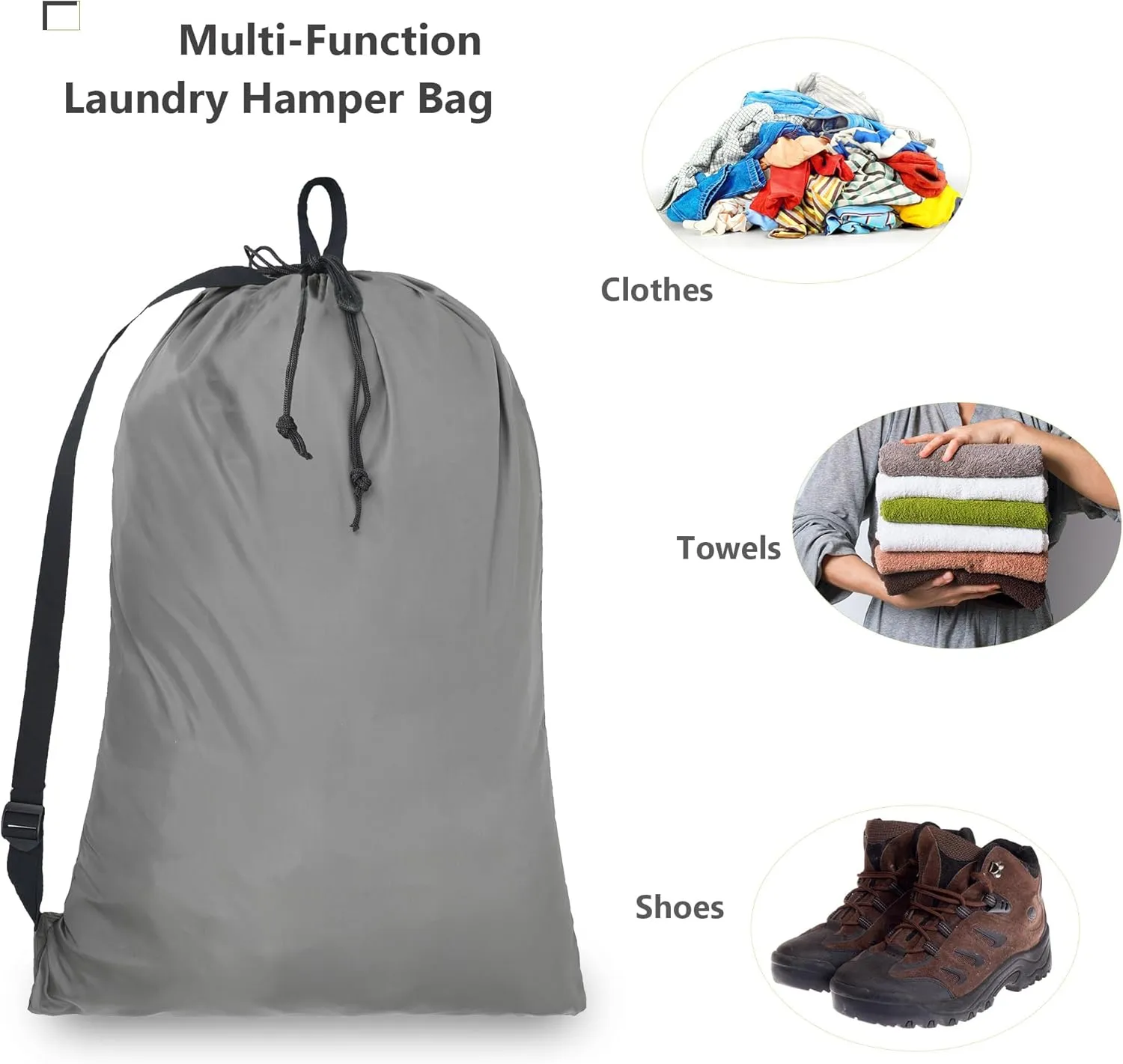 BeeGreen Laundry Backpack Bag Extra Large Heavy Duty