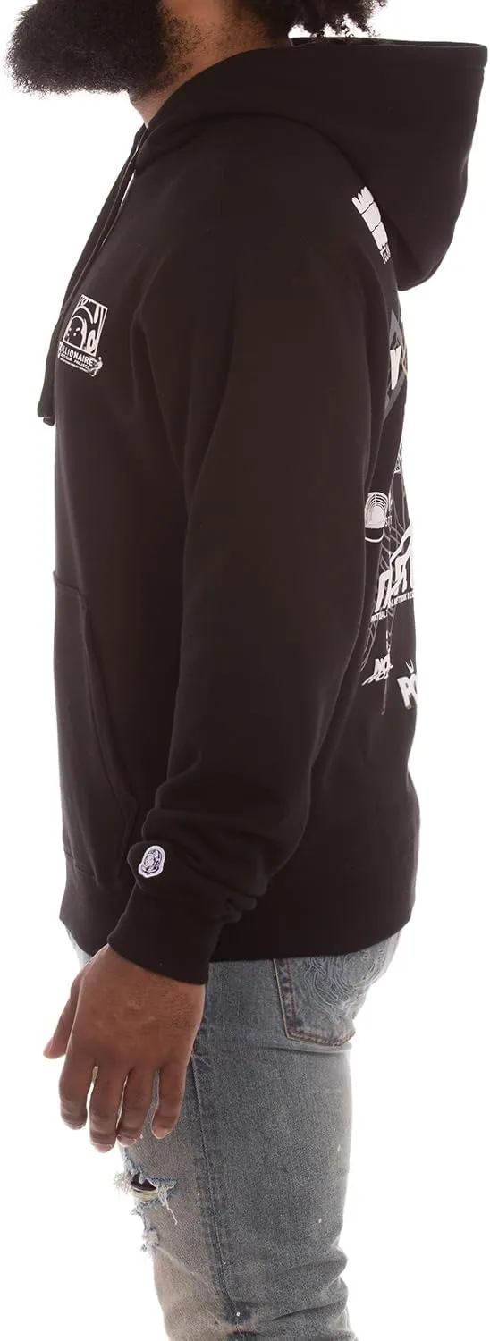 Billionaire Boys Club Clothing Men BB WHM Hoodie with Kangaroo Pocket