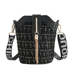 black patterned