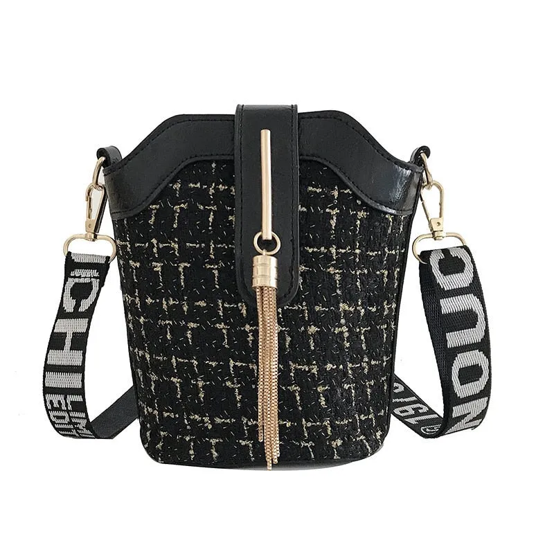 black patterned