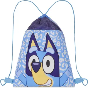 Bluey Swim Bag for Kids, String Bag for Swimming, Sports - Drawstring Backpack