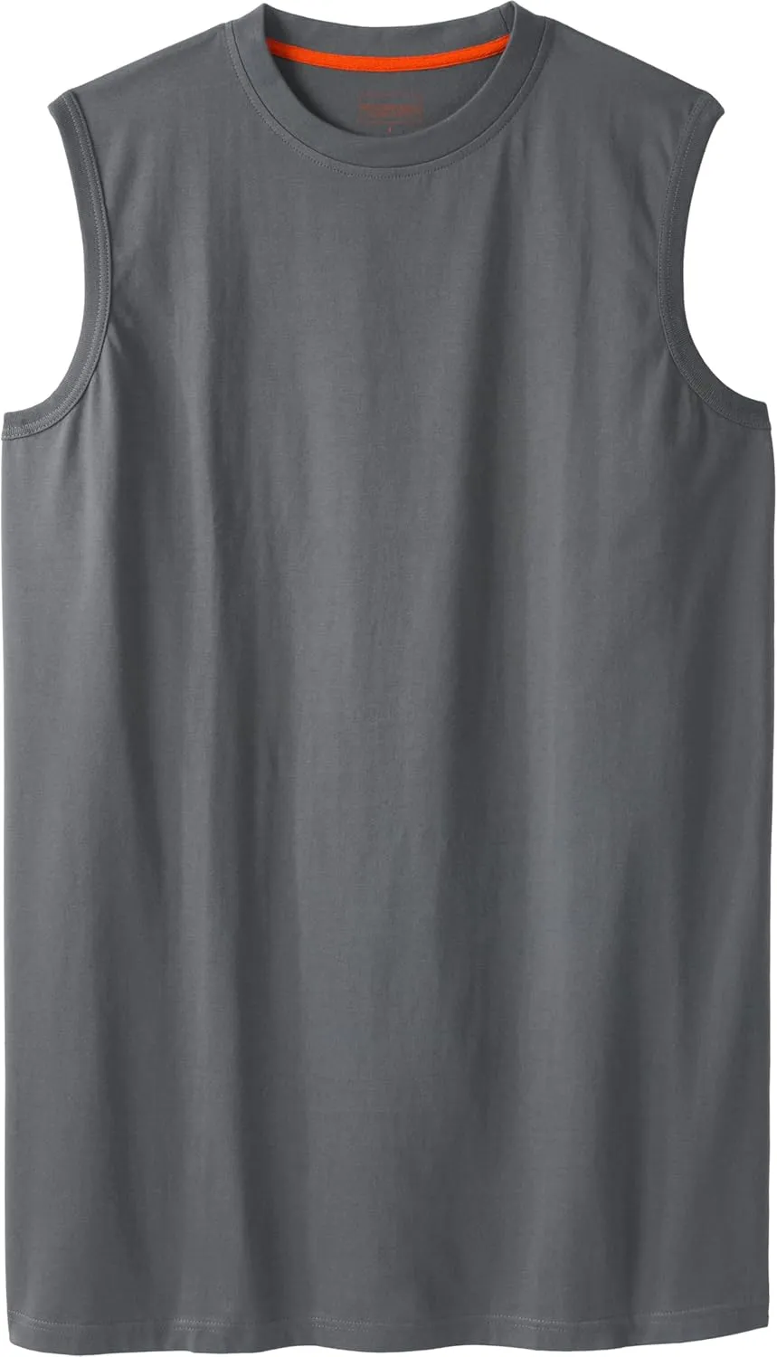 Boulder Creek by KingSize Men's Big & Tall Tall Thermal-Lined Layered Look Hoodie