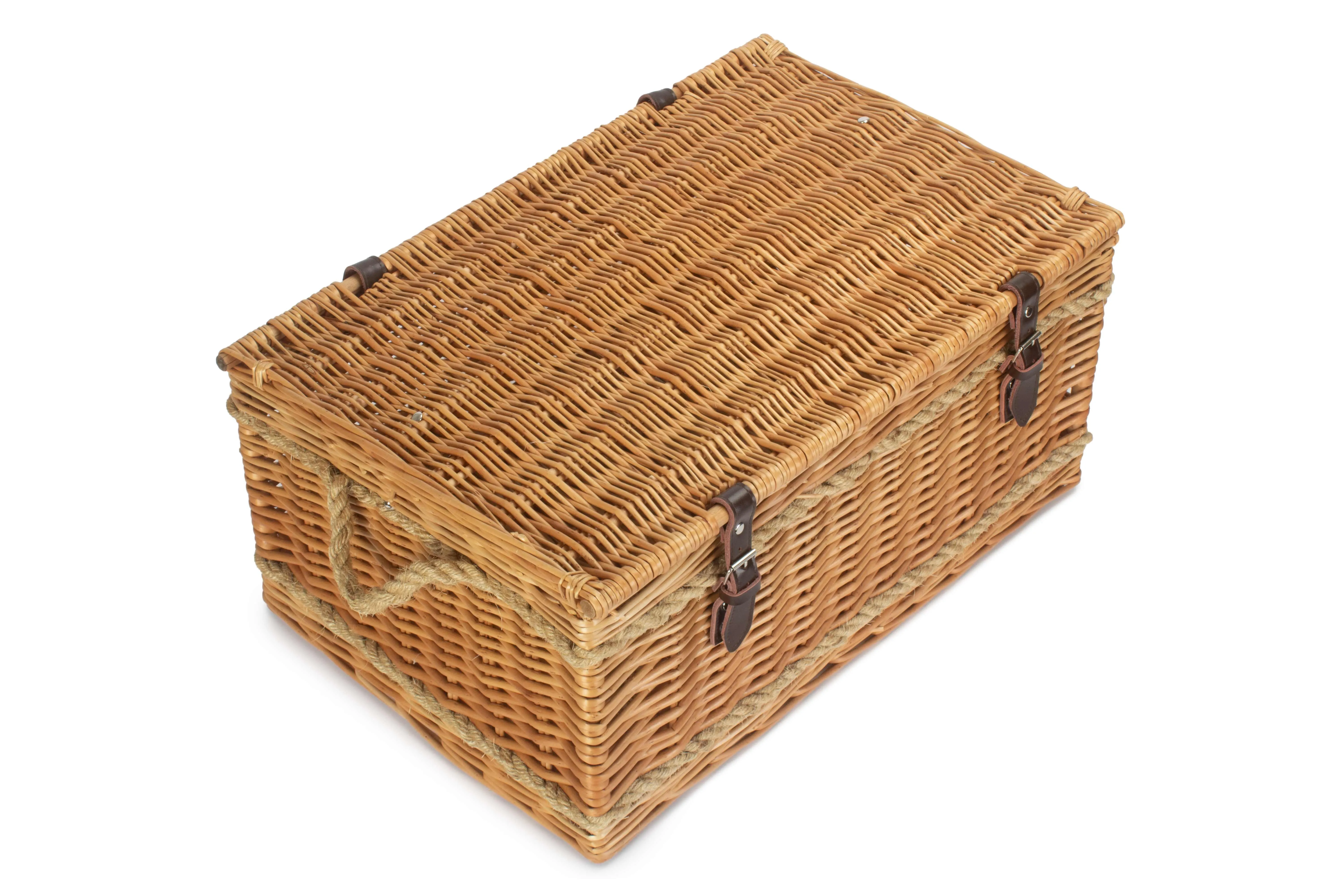Buff Rope Handled Trunk