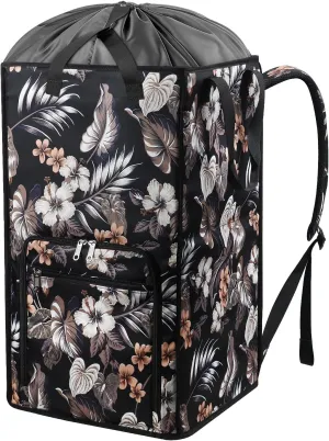 Bukere Laundry Backpack Bag for College Students Dorm Room Essentials, Extra Large Laundry Basket Hamper, Portable Freestanding Laundry Bag with Adjustable Shoulder Straps for Women Man Cruise
