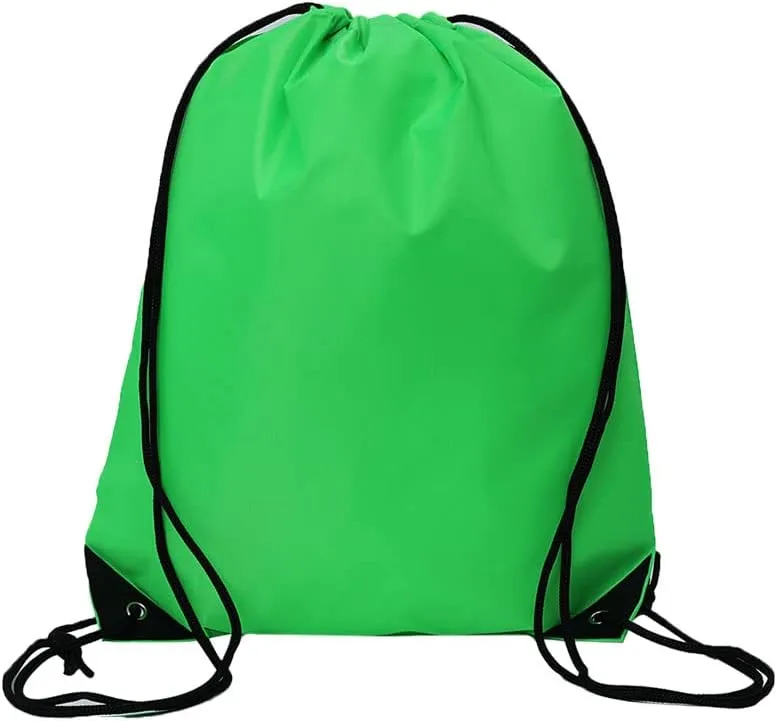 Bulk Drawstring Bags, Polyester Draw String Bags, Gym Sports Cinch Bag Drawstring Backpack for Women Men