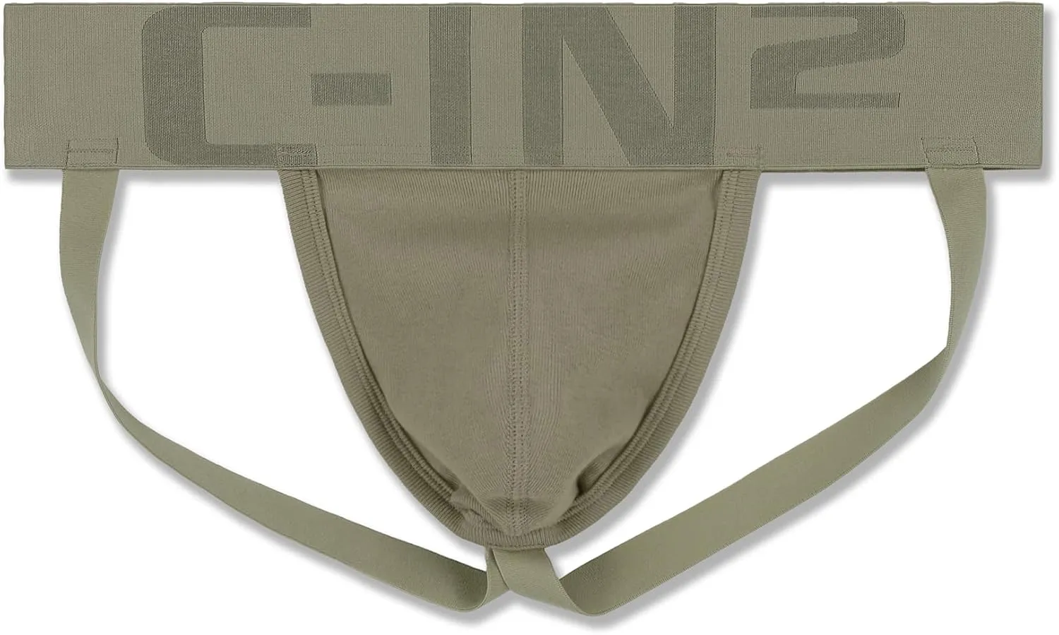 C-IN2 Core Jockstrap - Black Men's Underwear Center-Seam Contour Pouch Support - 100% Cotton