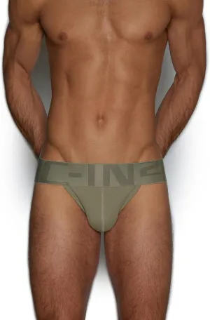 C-IN2 Core Jockstrap - Black Men's Underwear Center-Seam Contour Pouch Support - 100% Cotton