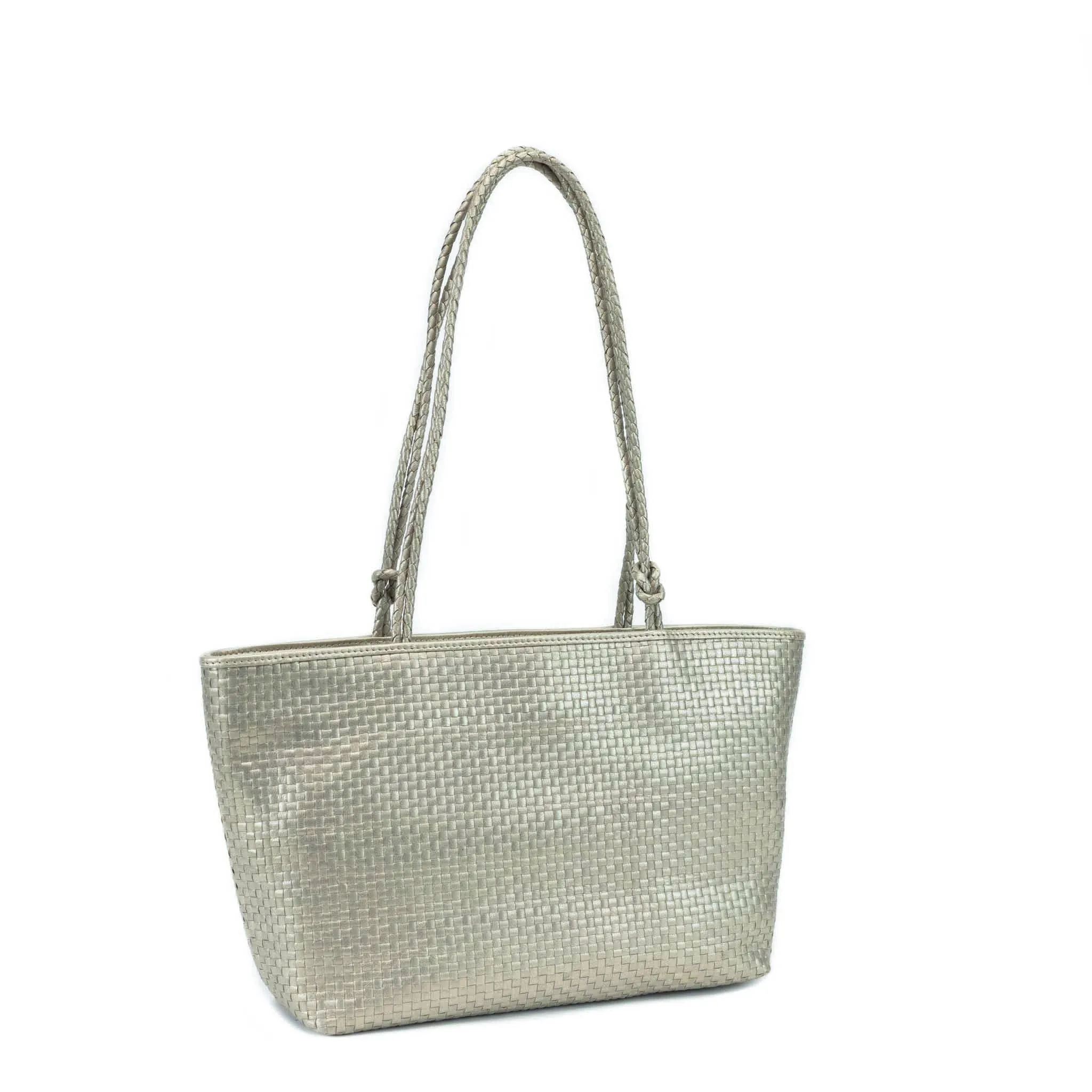 CA 1 - SHOULDER BAG - METALLIC CHAMPAGNE