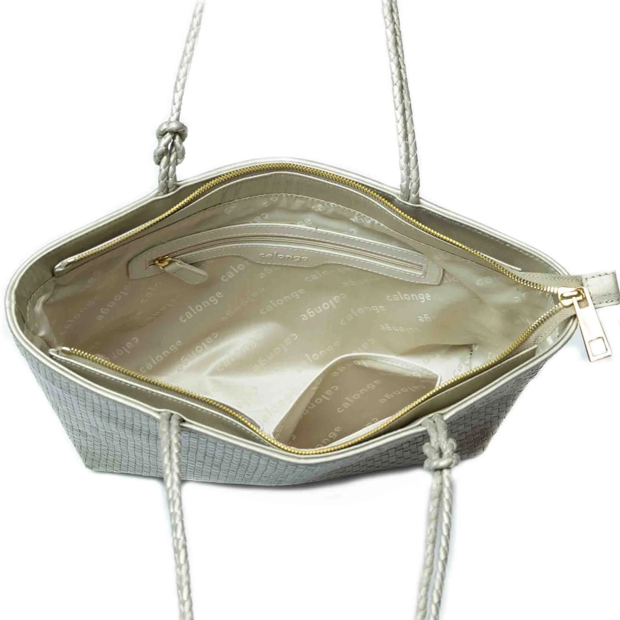 CA 1 - SHOULDER BAG - METALLIC CHAMPAGNE