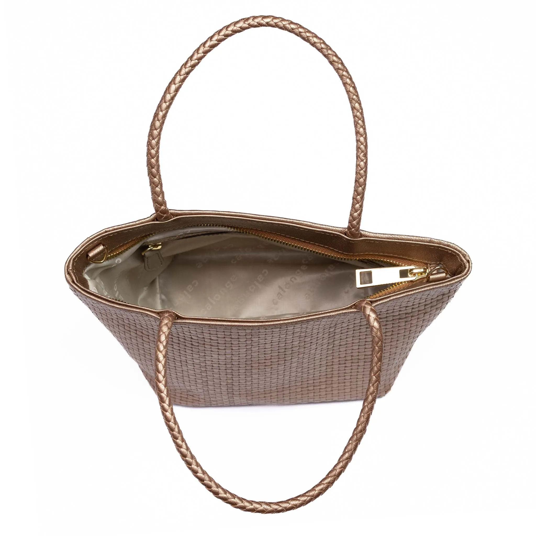 CA 1564 - MINI TOTE BAG - METALLIC COPPER