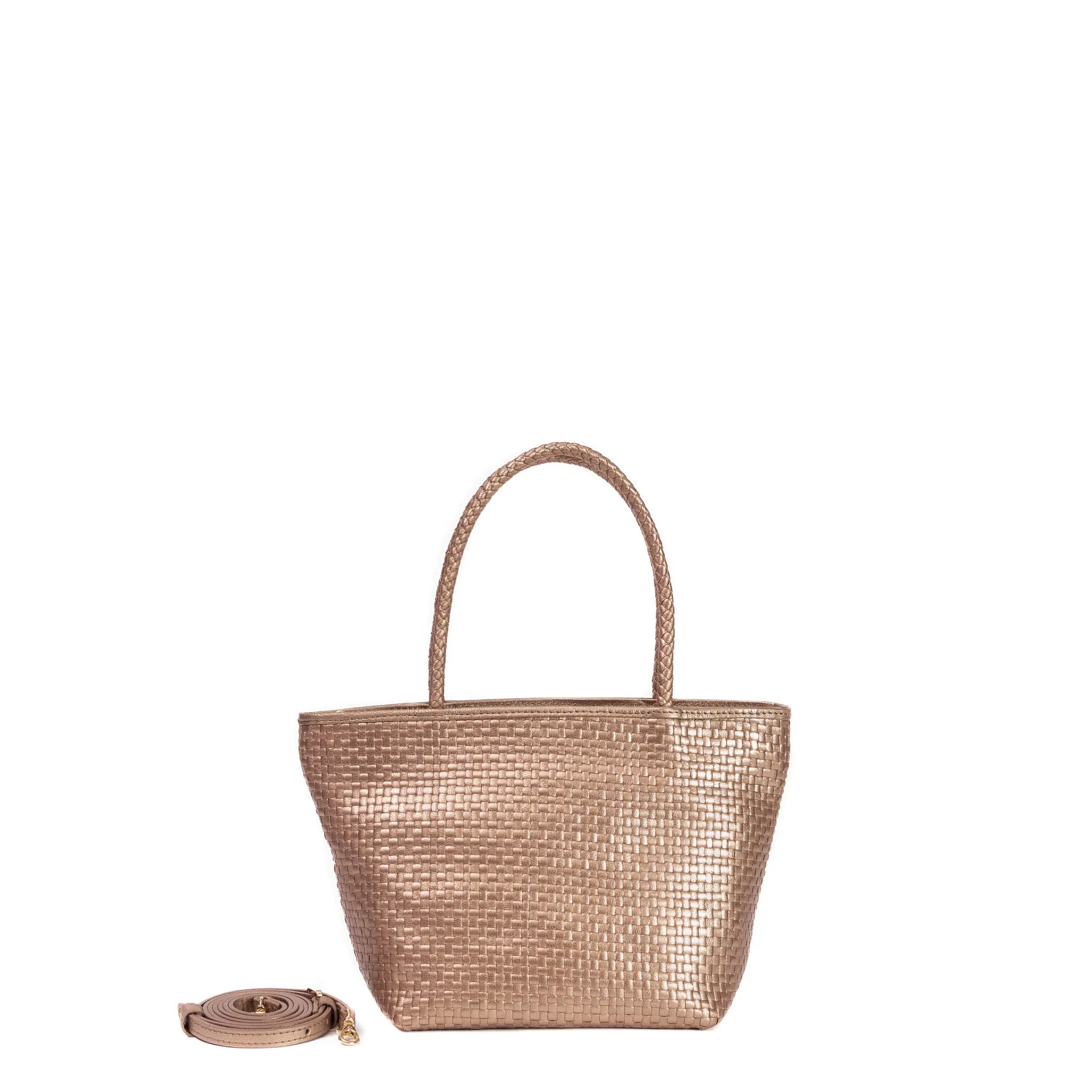 CA 1564 - MINI TOTE BAG - METALLIC COPPER