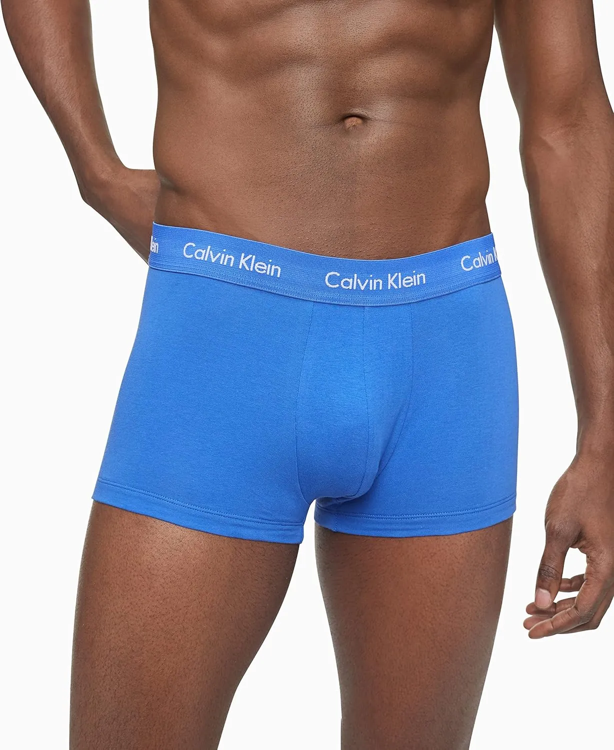 Calvin Klein Men's Cotton Stretch 3-Pack Low Rise Trunks