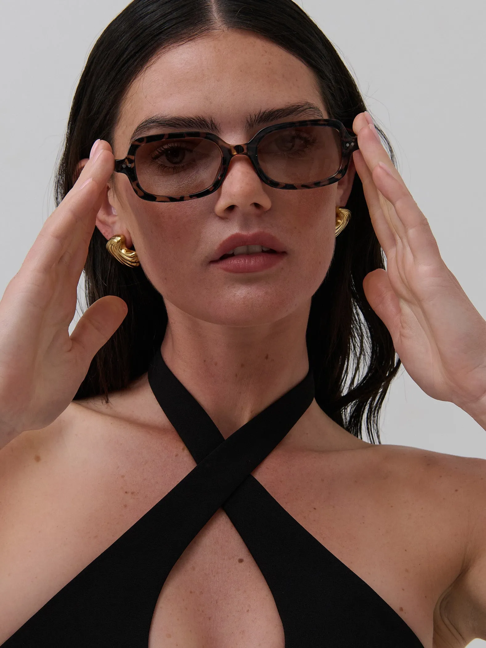 Canyon Square Sunglasses in Tort