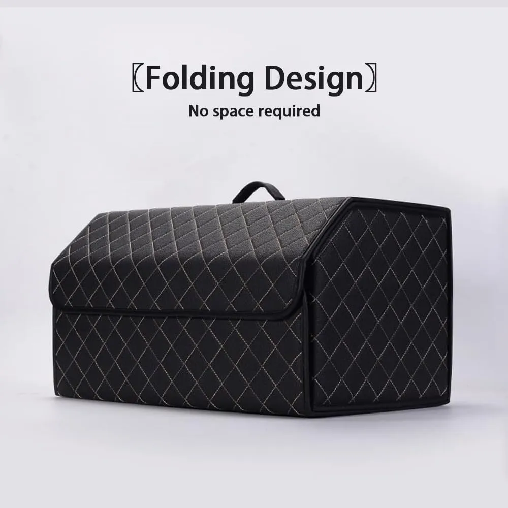 Car Trunk for Renault Scenic/Grand Scénic/Xmod IV III II I J9 R9 JZ JM JA 2015-2024, Trunk Storage Box Storage Box Watertight Leather with Handle Car Storage Box Folding Storage Box