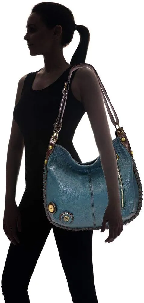 CHALA Large Tote Handbag, Casual Style, Soft, Convertible Shoulder or Crossbody (Bags Only)