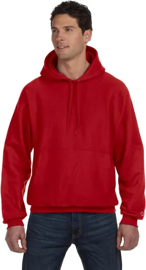 Champion Men`s Reverse Weave Hood Scarlet